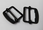 Genuine Vintage British Army Issue Black Side Adjuster Buckles 1 Pair STD221