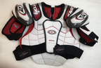 Easton Spine Tec Body & Shoulder Protector GEN IV SP Synergy C8SR XL White Black