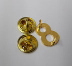 Snap pin Shoulder Numerals Numbers 0- 9 NEW