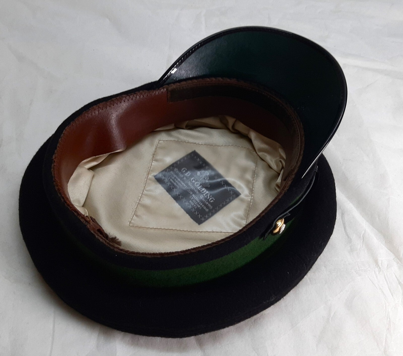 Vintage RADC Cap No1 Dress British Army Buttons & Chinstrap By G D Golding 56cm