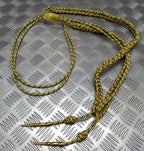 Air Force Aiguillette Airforce Gold with Blue Fleck Standard Tip Ends