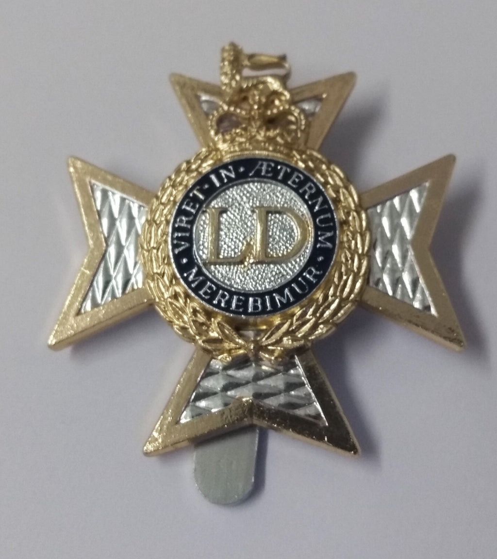 Light Dragoons Dress Hat Badge Genuine British Army Issue light Cavalry Regiment