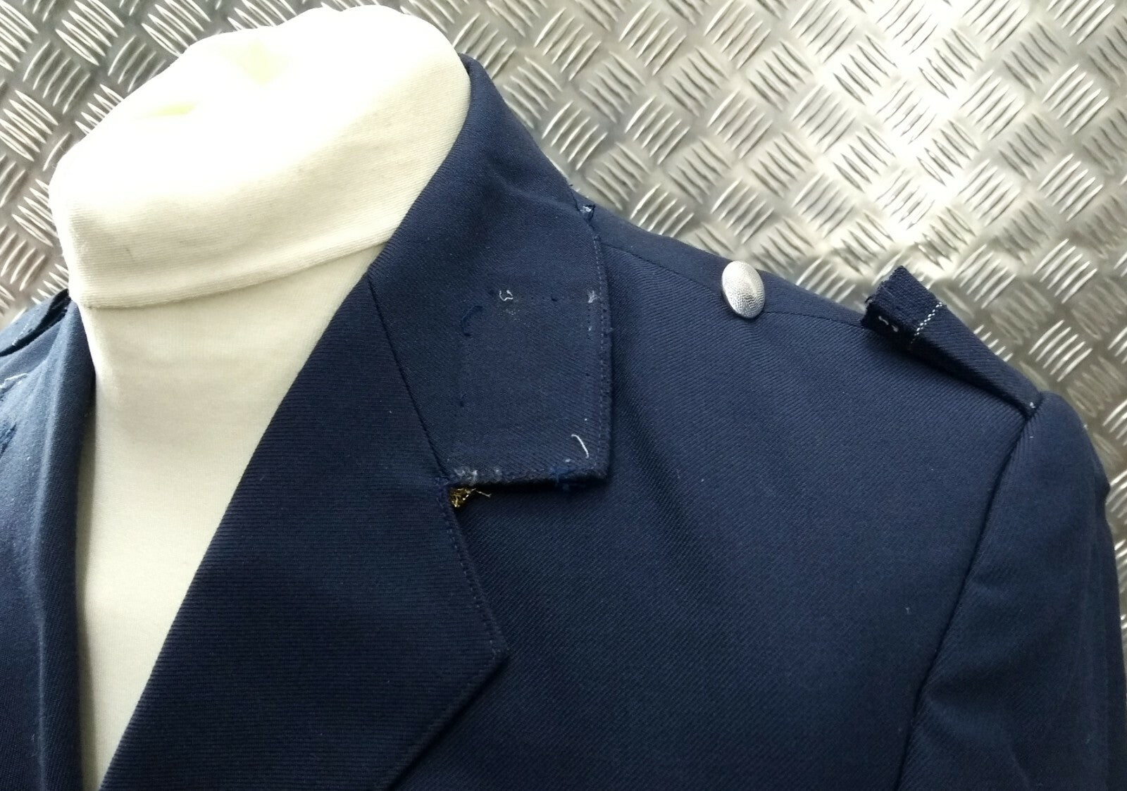 RAF Royal Air Force Vintage German Airforce Luftwaffe Dress Parade Jacket Bund De-Badged
