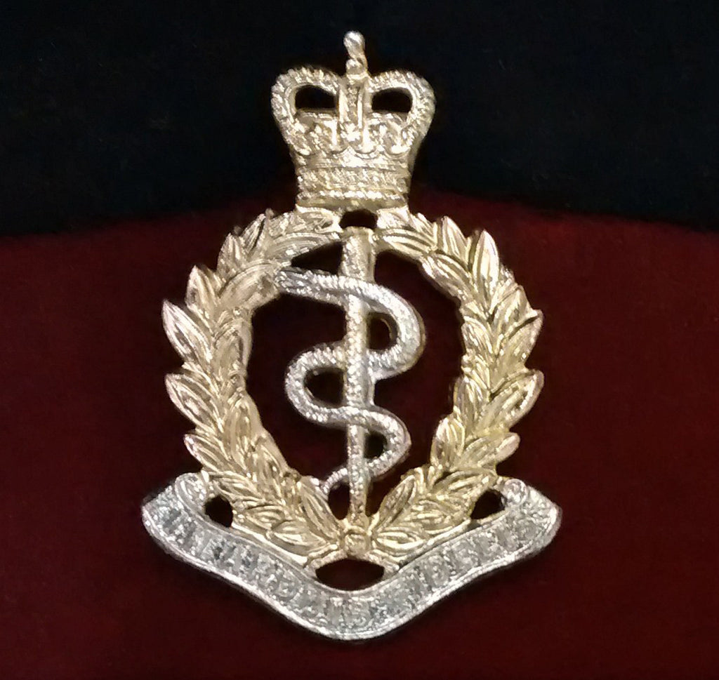 British RAMC Royal Army Medical Corps Mens Service Dress Hat / Cap - All Sizes