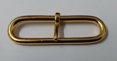 2" Parade Gilt Belt Prong Sliders X1