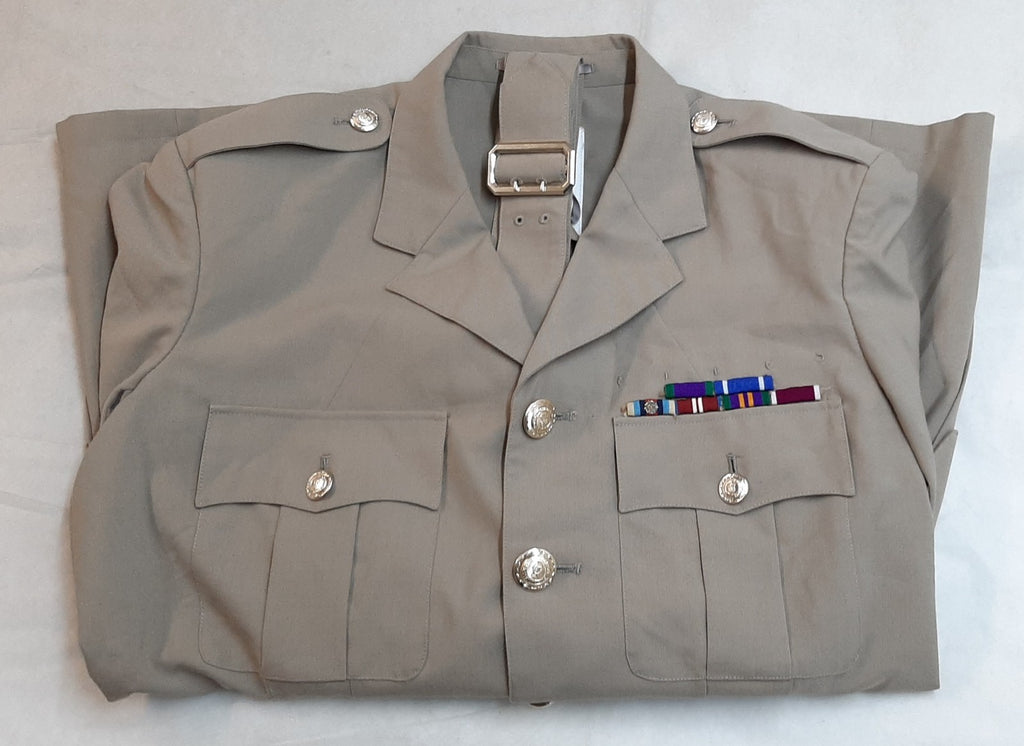 British Army No4 Jacket with RLC Buttons & Matching Cloth Belt