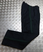 No1 Dress Trousers British Army Light Infantry / Rifles Green Stripe Asst Sizes