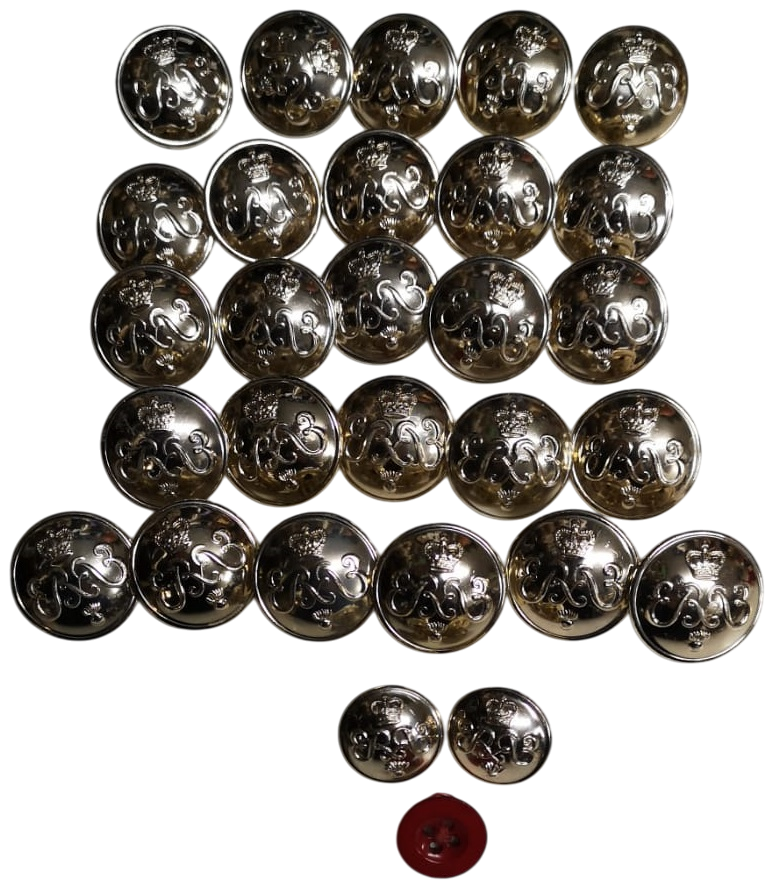 Grenadier Guards Red Tunic 29 Button Set Complete Genuine British Army Issue