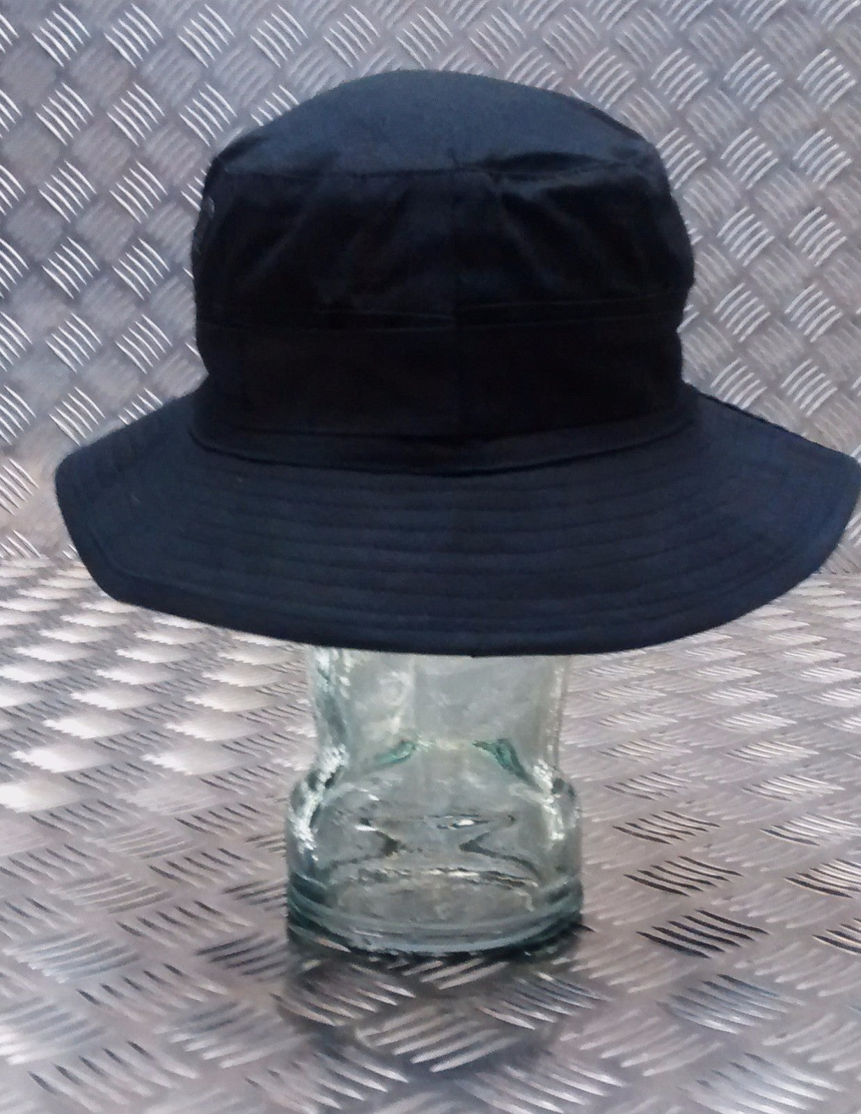 Military Style Special Forces Boonie Hat / Bush Hat Short Brim Stealth Black NEW