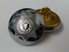 Harp & Crown Star Buttons Large Size Looped Ring Back 38L X4 ASBT230