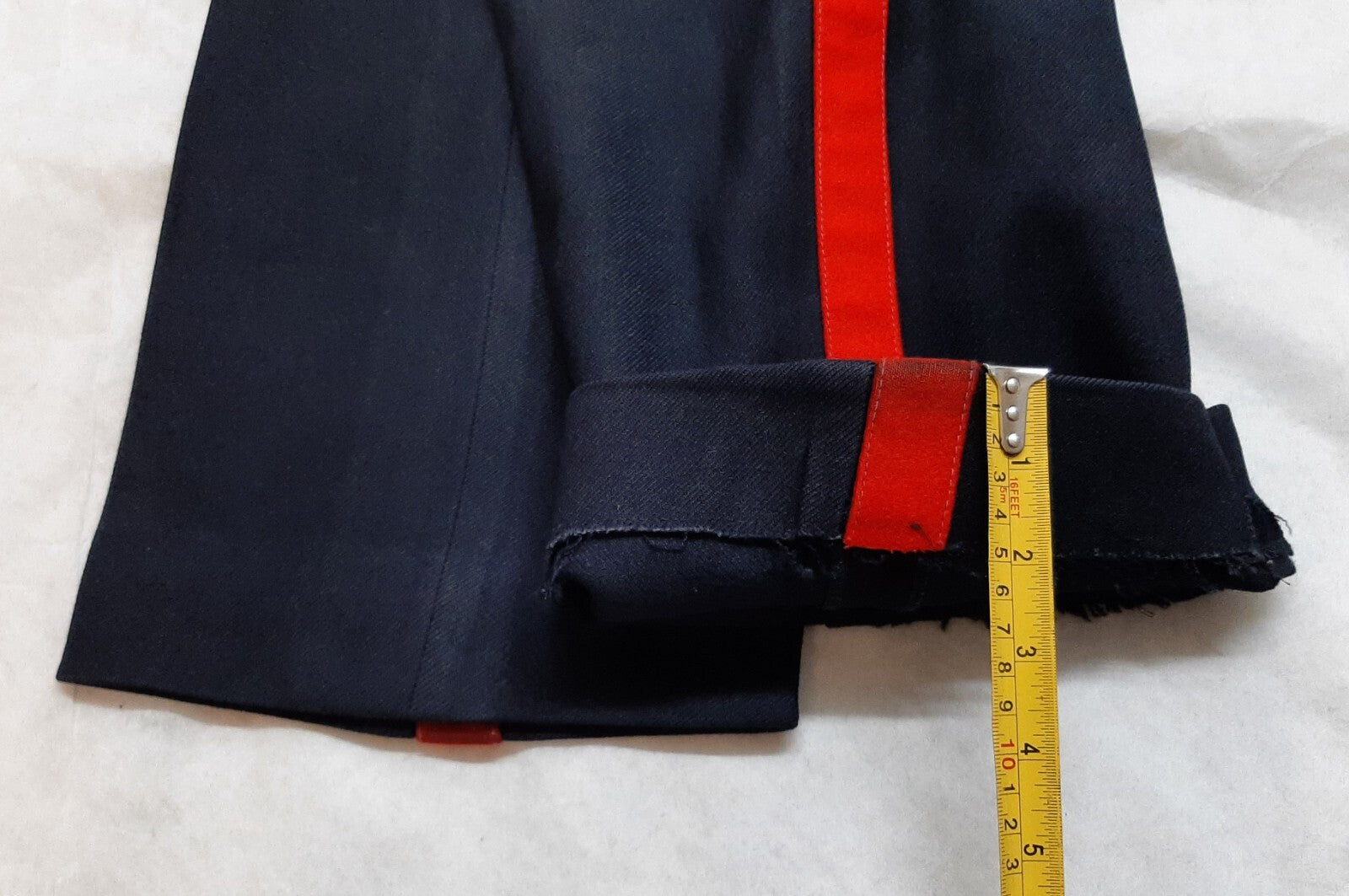 No1 Trousers Army Officer Cadets British Red Stripes Blues Waist 30"