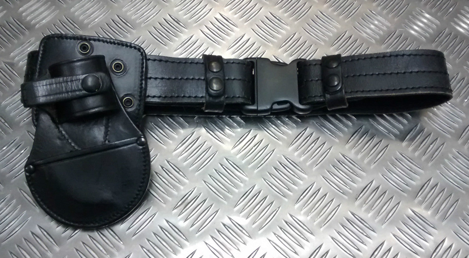 & Security Detail Belt PWL With Handcuff Pouch PBHC01