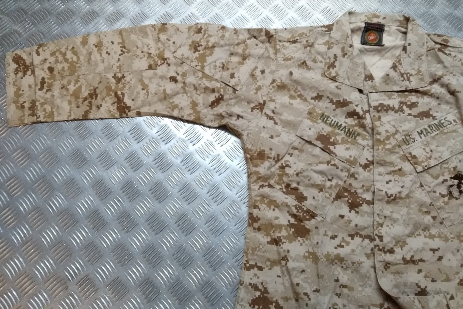 US Marines Corp Multi-Cam Tactical Combat Jacket Digital Desert Camo Camouflage