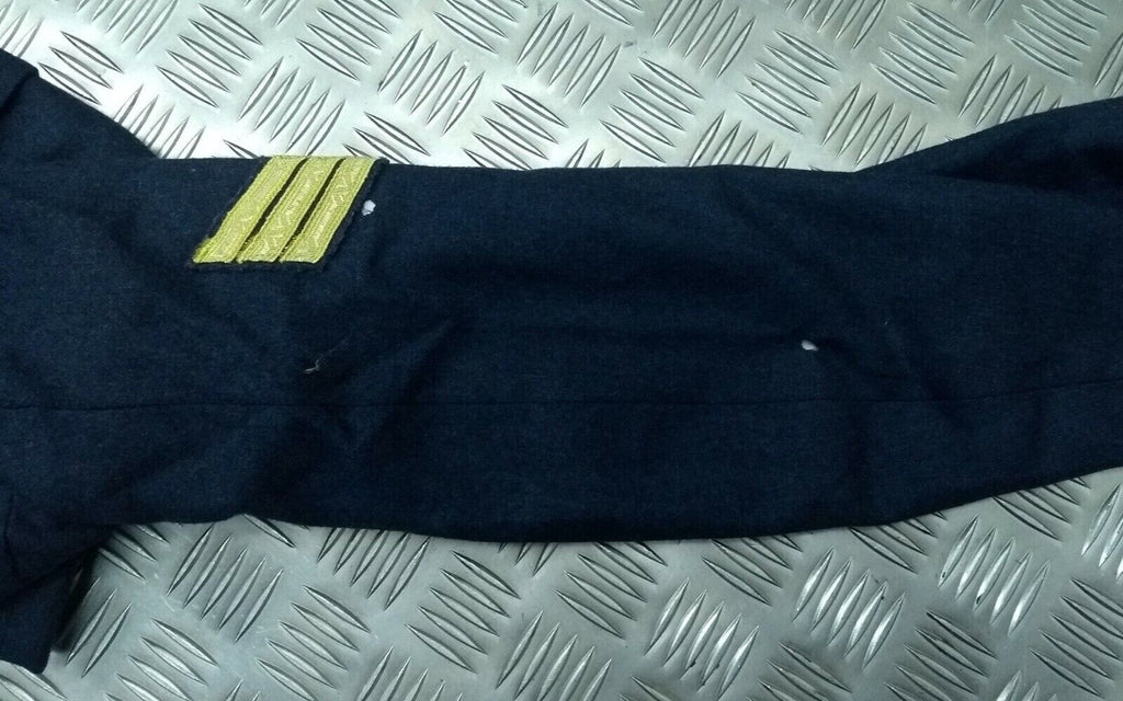 RAF Royal Air Force Vintage Mess Jacket Airforce Blue Grey AKROTIRI Cyprus With Arm Badge Faulty
