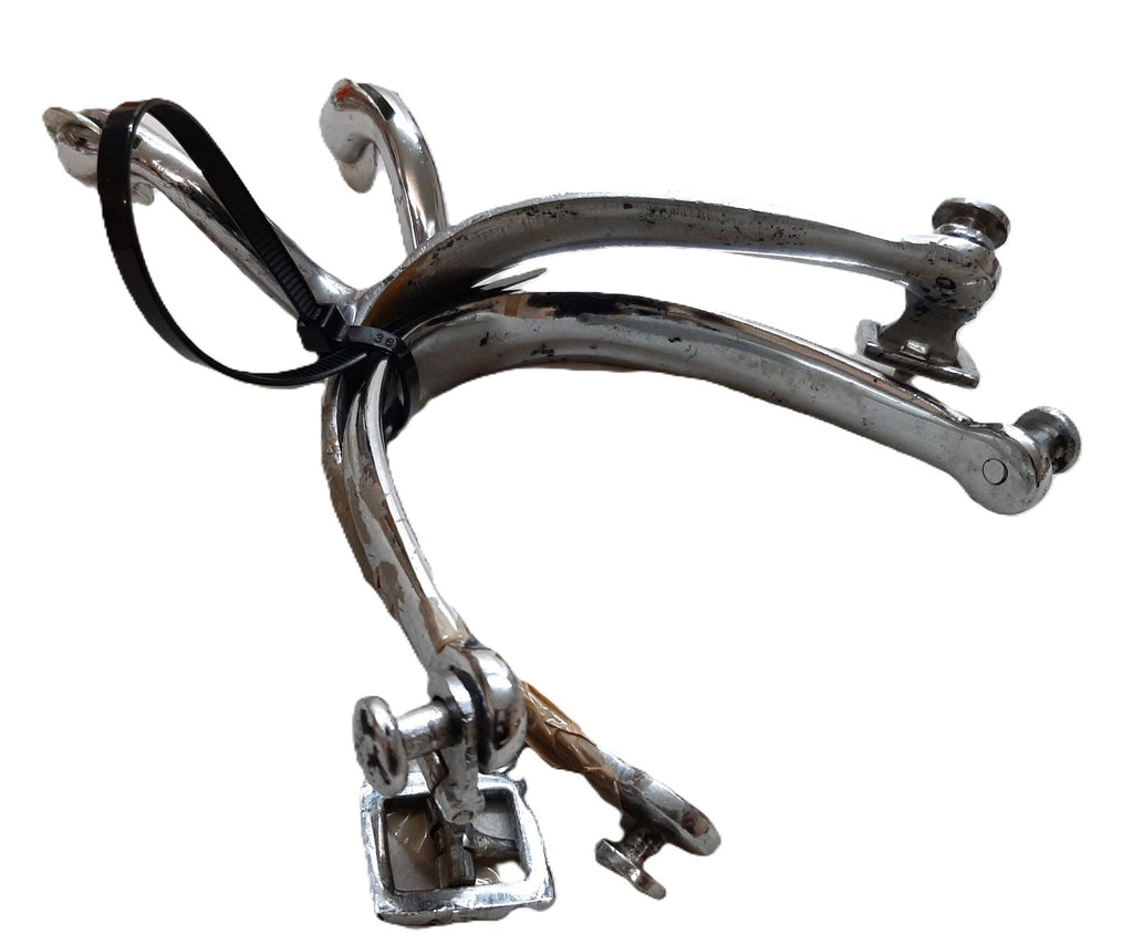 HCav Spurs Chrome Household Cav & RHA British Swan Neck