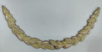 Silver Wire Oakleaf Applique Scrambled Egg Braid Garnish Cap Peak British Made
