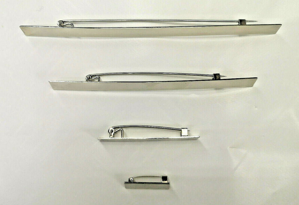 British Pin on Ribbon Medal Mounting Brooch Bars NEW