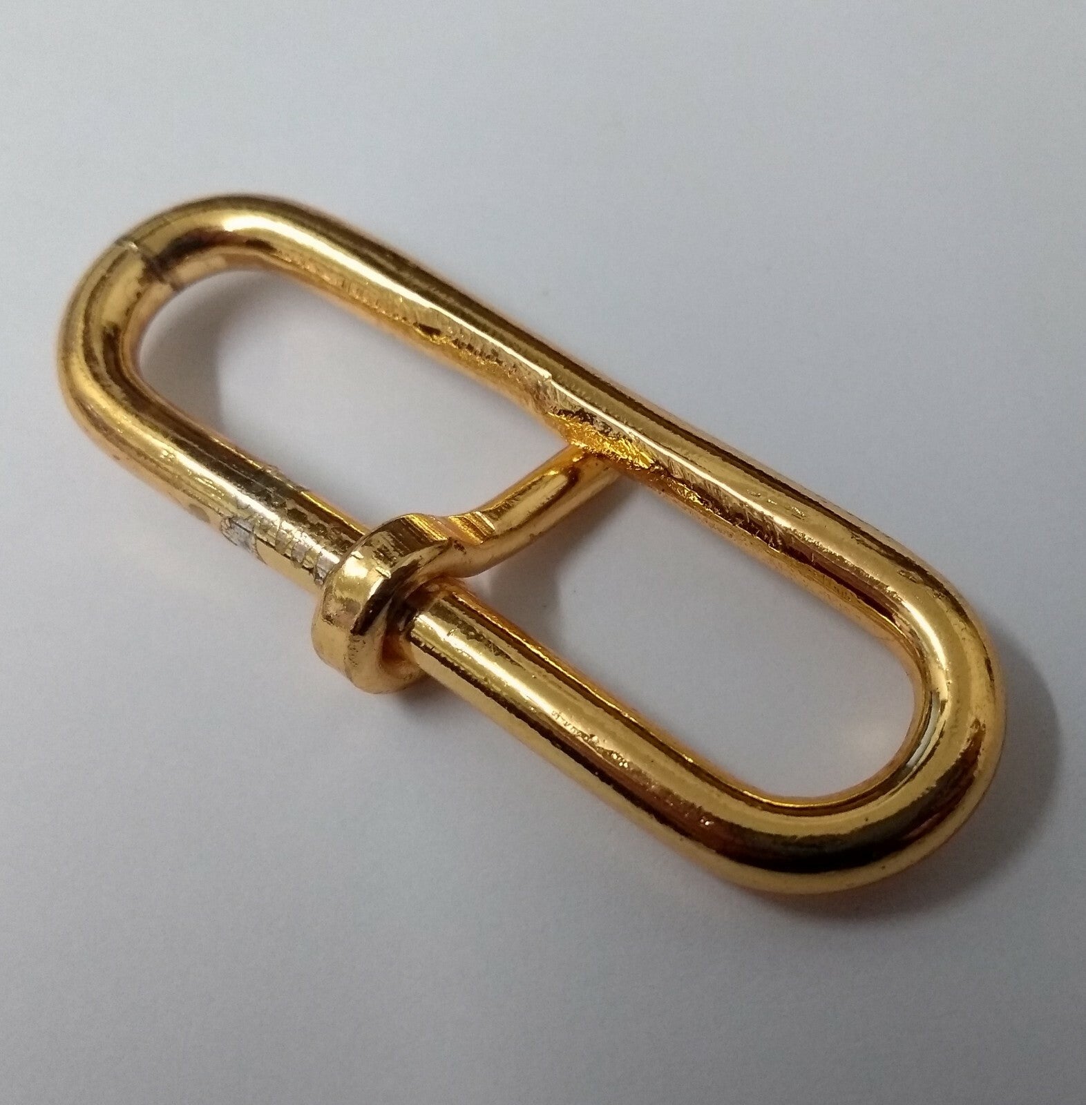 Genuine British Issue Metal Parade Belt Prong Slider Adjuster
