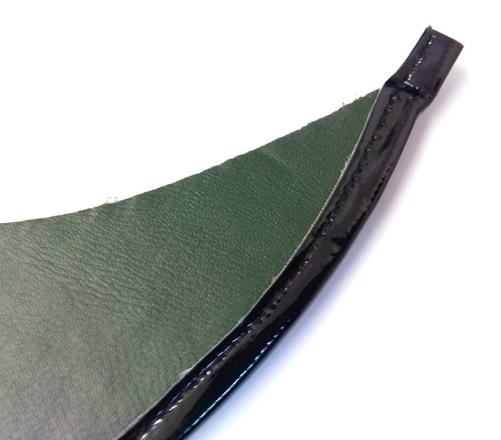 Genuine British Made 2 Row Officers "Scrambled Egg" Oak Leaf Dress Hat Peak