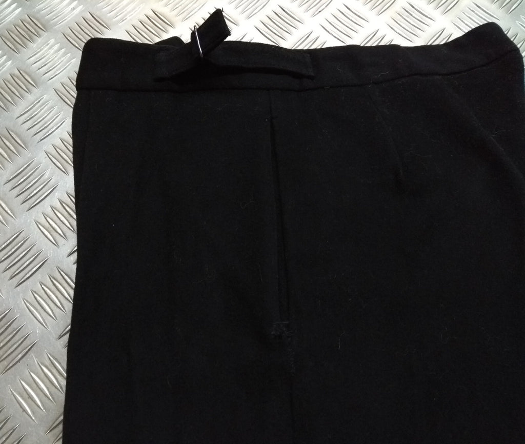 Vintage Naval Trousers 60s Pattern British Navy Brushed Wool Senior Officer 32"