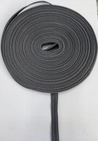 Silver / Grey Viscose Flat Braid / Lace / Ribbon 11mm wide Genuine British Made