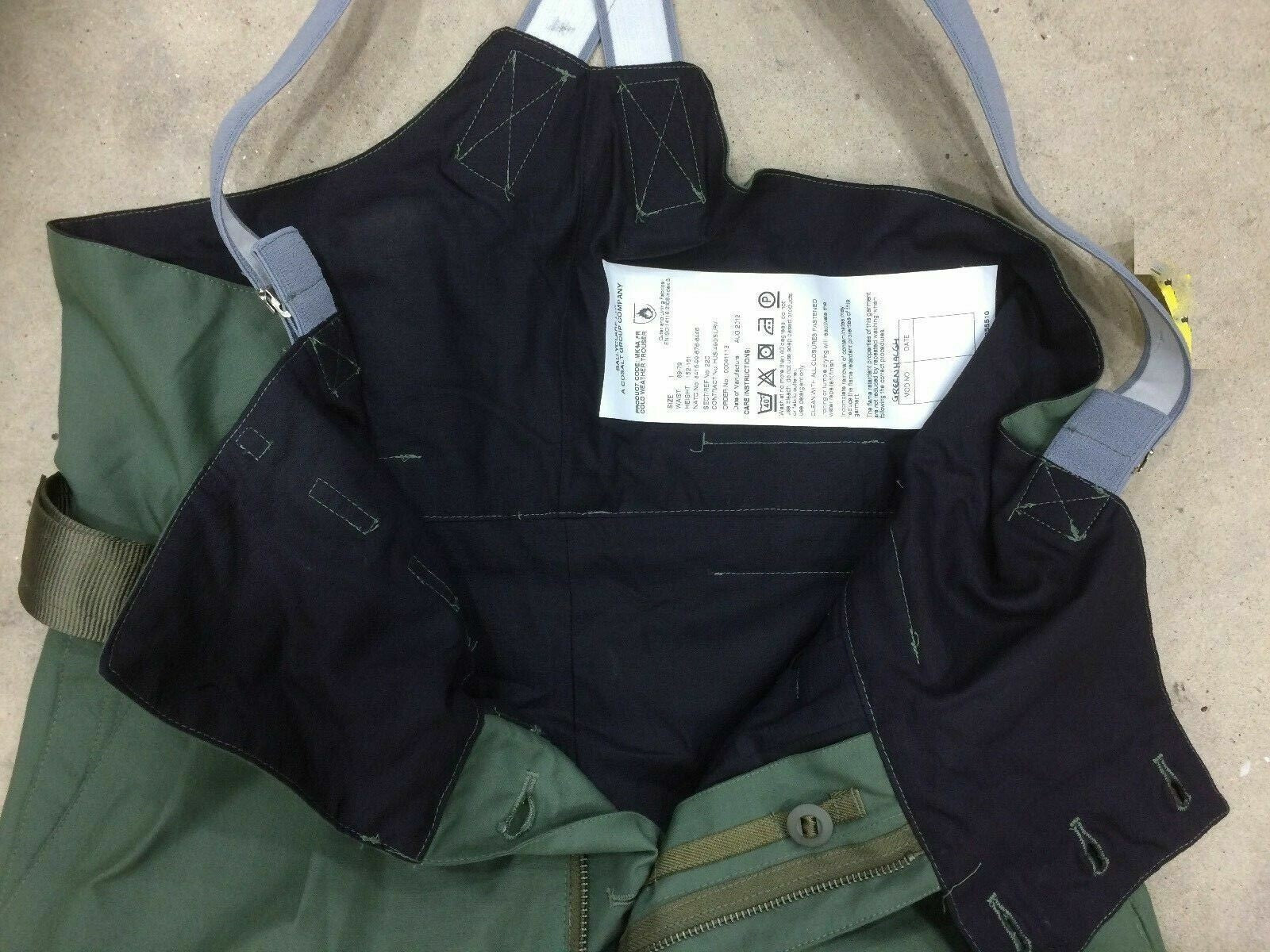 Mk4A Aircrew Trousers FR Cold Weather Ballyclare Ltd British Size 7