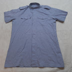 Chaplains RAF Royal Air Force Light Blue Shirt Short Sleeves No1 No2 Collar 37cm