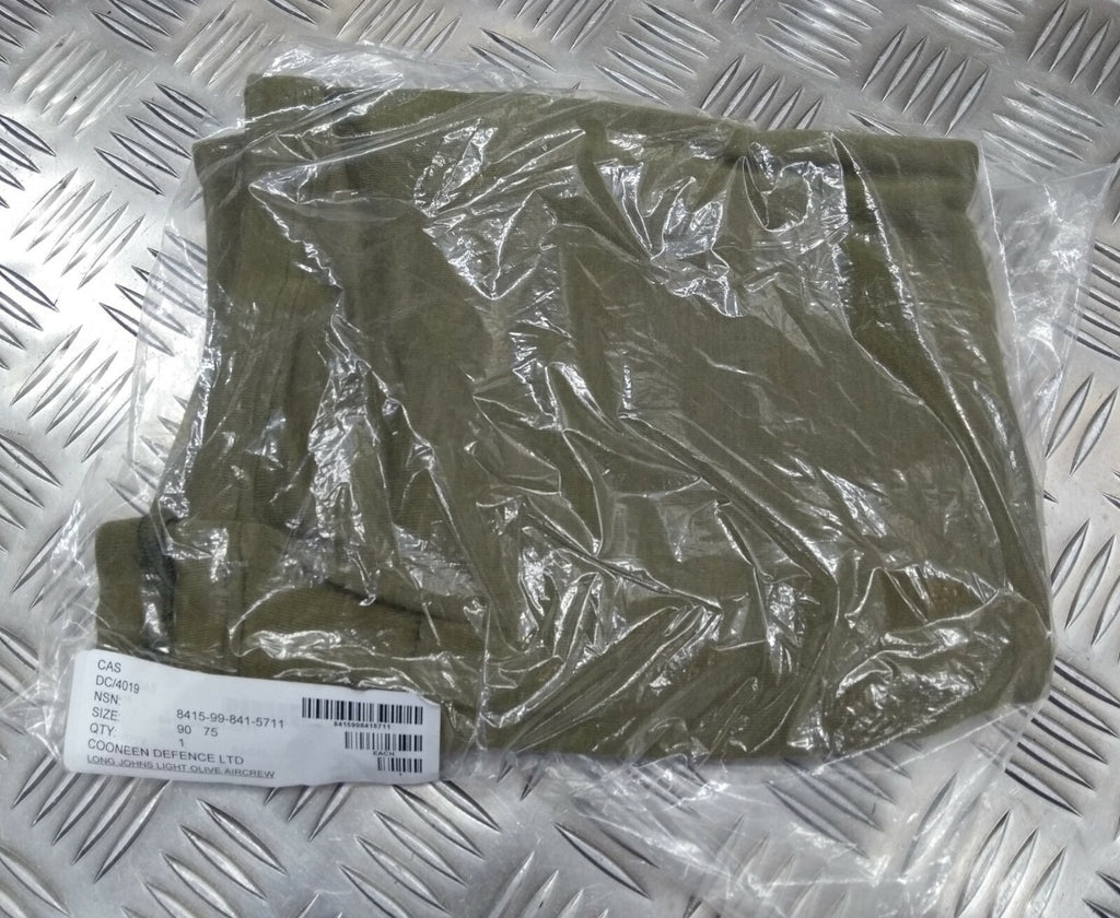 Genuine British Forces Long Johns / Thermal Underwear FR Fire Resistant AFV Crew