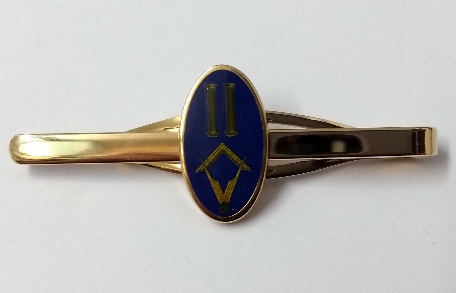 Genuine British Made Decorative Insignia Masonic Gold Coloured Tie Clip