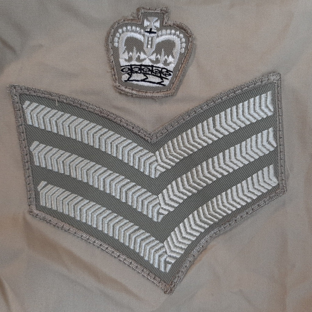 Fad No2 Shirt Extra Long Sleeve With Q/C Crowns and 3 Bar Chevrons Collar 37cm