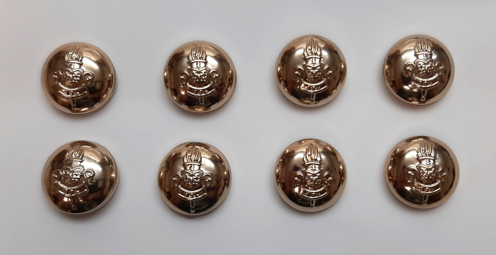 AGC ETS Buttons X8 Size 30L Dress British Army Educational & Training Services
