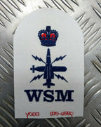 Royal Navy Operator Mechanic (Weapons, Submarine) Branch Specialisation Patch