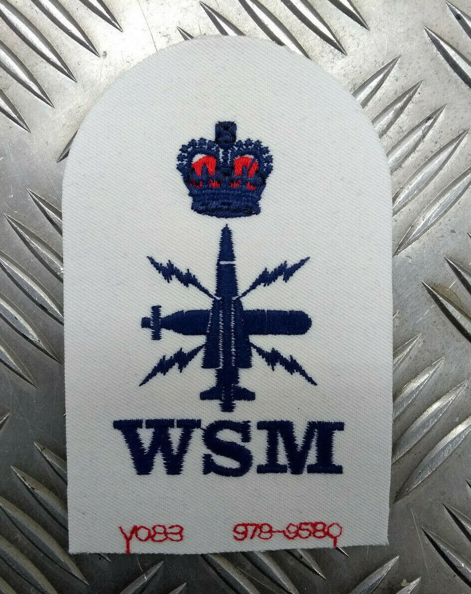 Royal Navy Operator Mechanic (Weapons, Submarine) Branch Specialisation Patch