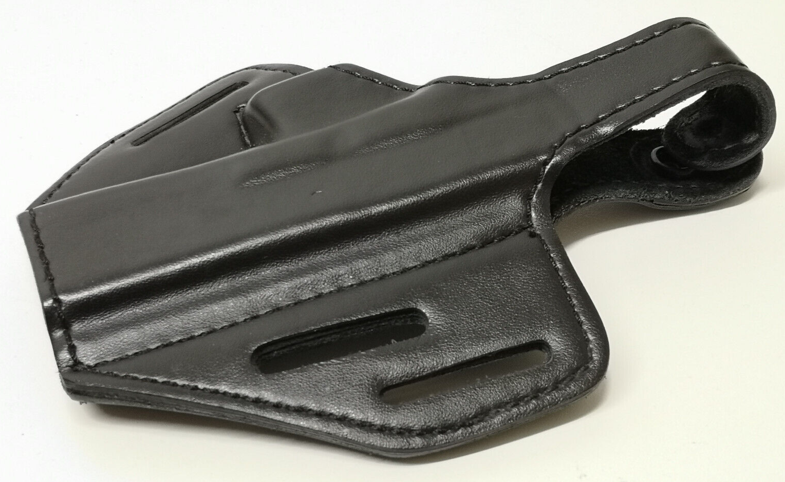 Safariland 328 Pancake Style Concealment Holster Black Plain Left Hand Draw