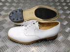British Navy White Leather Parade / Dress Shoes Mens - Assorted Sizes
