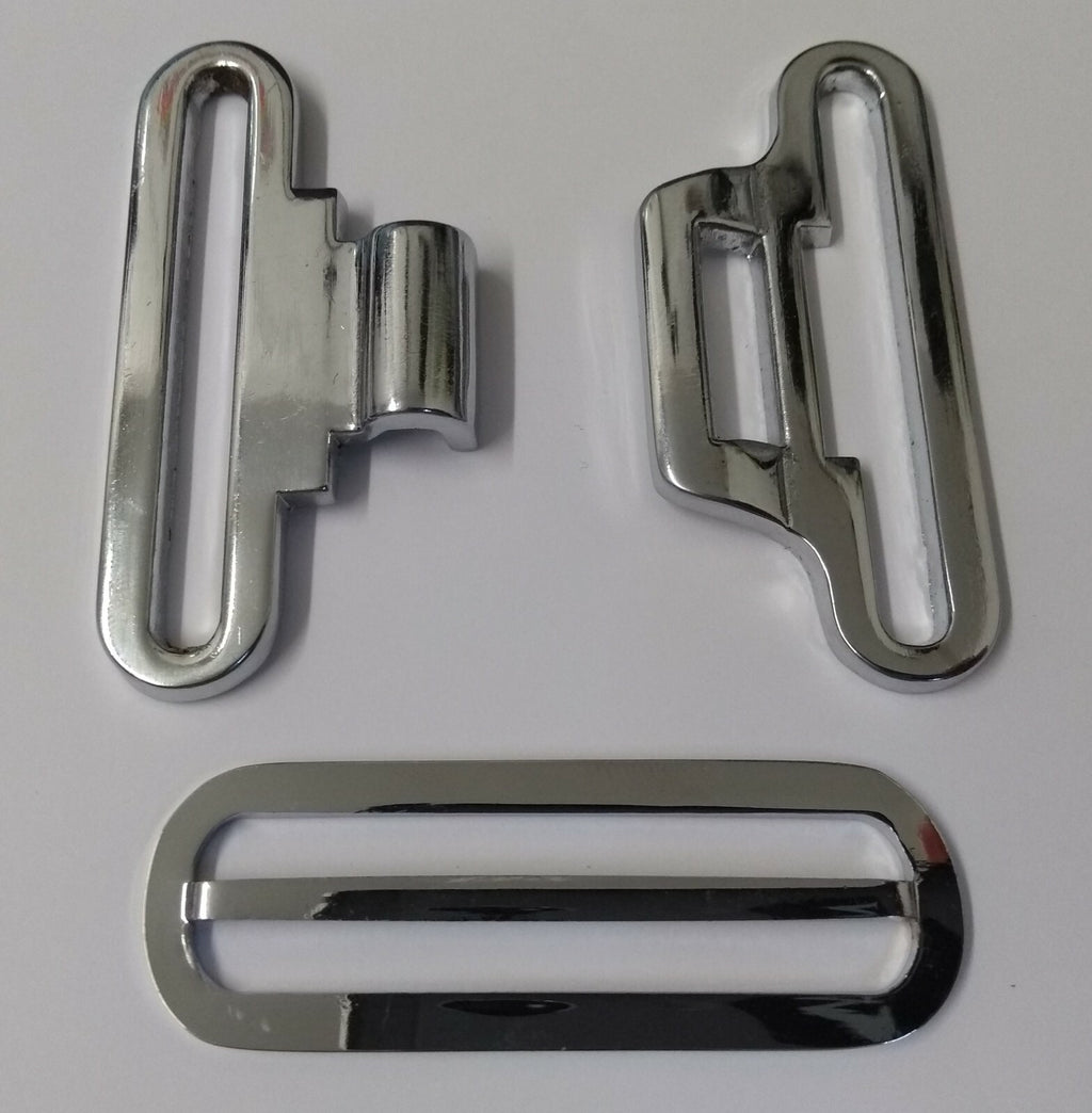 Genuine British Pistol Belt / Stable Replacement Belt Buckle Set STD248
