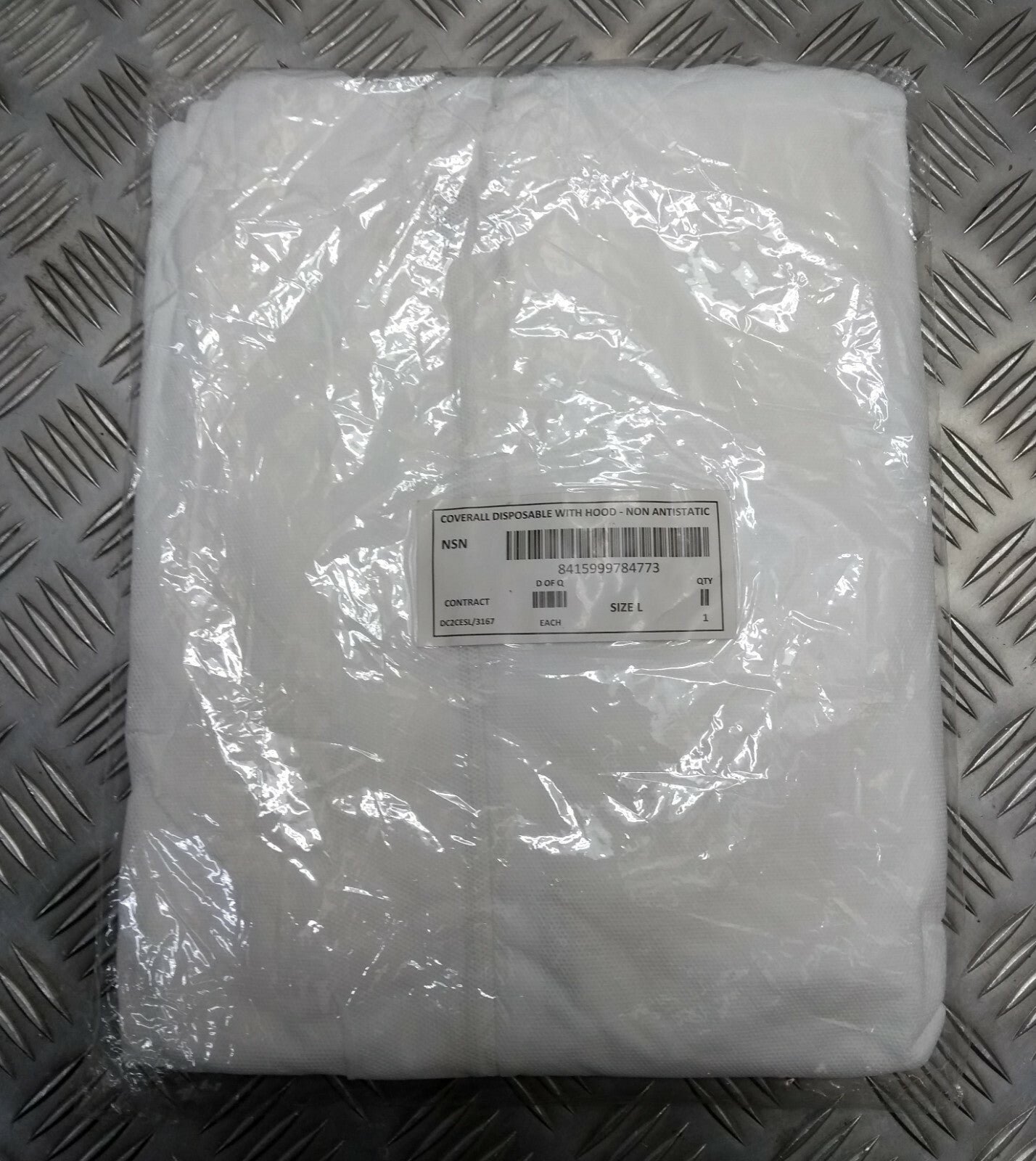 Iturri Hooded Coveralls Protective Clothing Cat III Non Antistatic Large x2