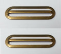 Genuine British Metal Stable & Parade Belt Sliders Adjusters X2 STD104