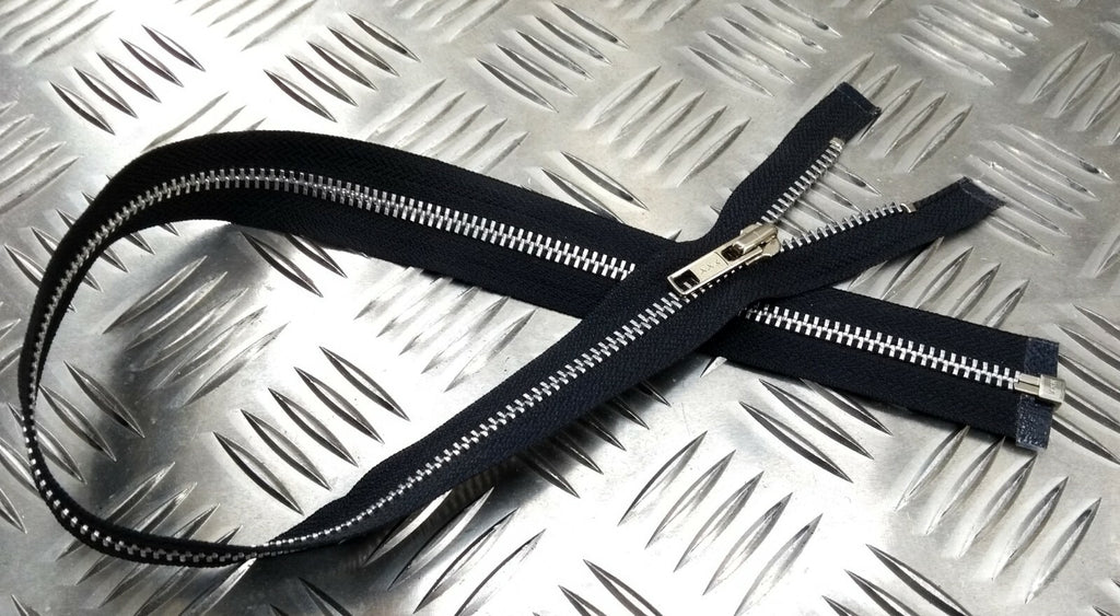Genuine British Issue YKK 56cm Open End Zip Zipper Army Black
