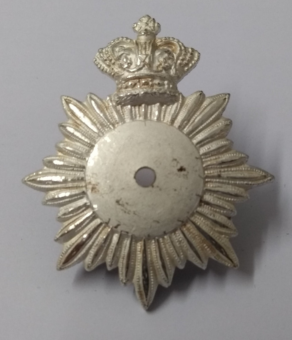 Vintage Royal Crown Hat Badge No Center Insignia British Pattern