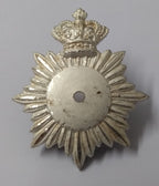 Vintage Royal Crown Hat Badge No Center Insignia British Pattern
