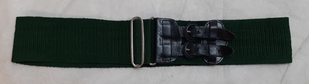 Light Infantry Stable Belt British Pattern Rifle Green 75mm Size Medium