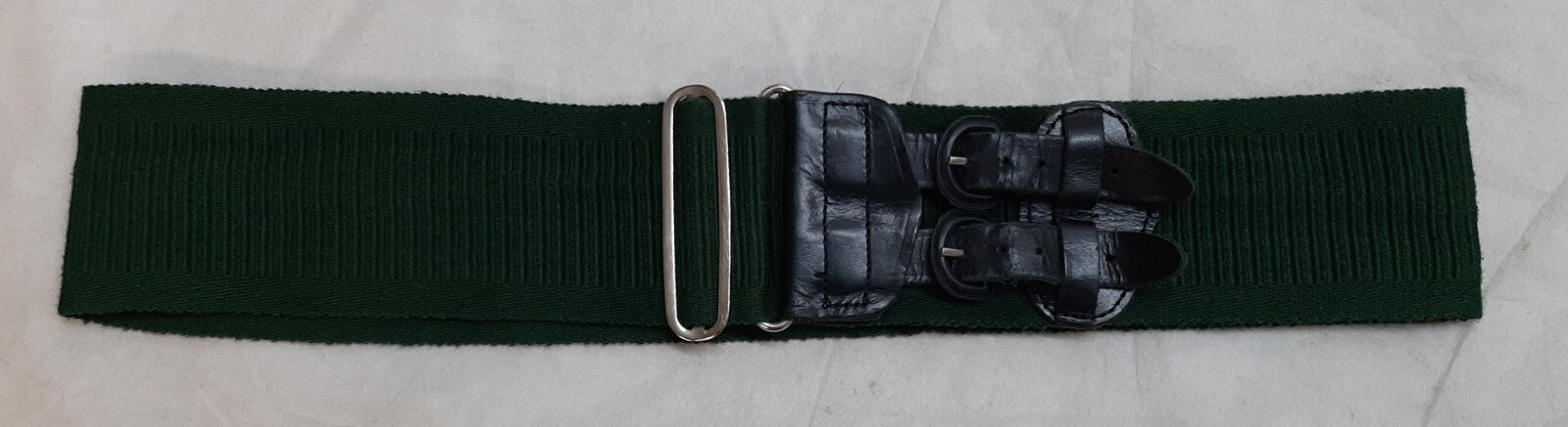 Light Infantry Stable Belt British Pattern Rifle Green 75mm Size Medium