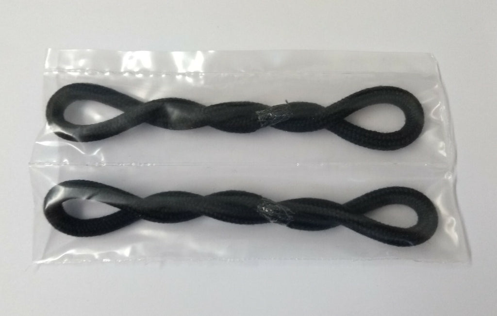Genuine Issue Ceremonial Black 1 Ply Twisted Shoulder Cords SCB5