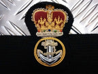 Genuine British Royal Navy Officers / CPO / PO Peaked Dress Cap/Hat - All sizes