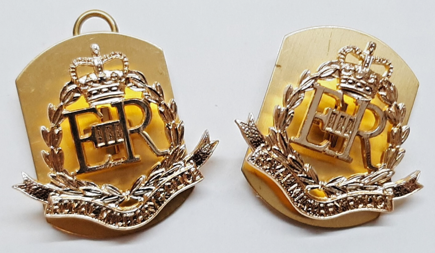 RMP Collar Badges Army for Other Ranks 1 Pair UK Stock