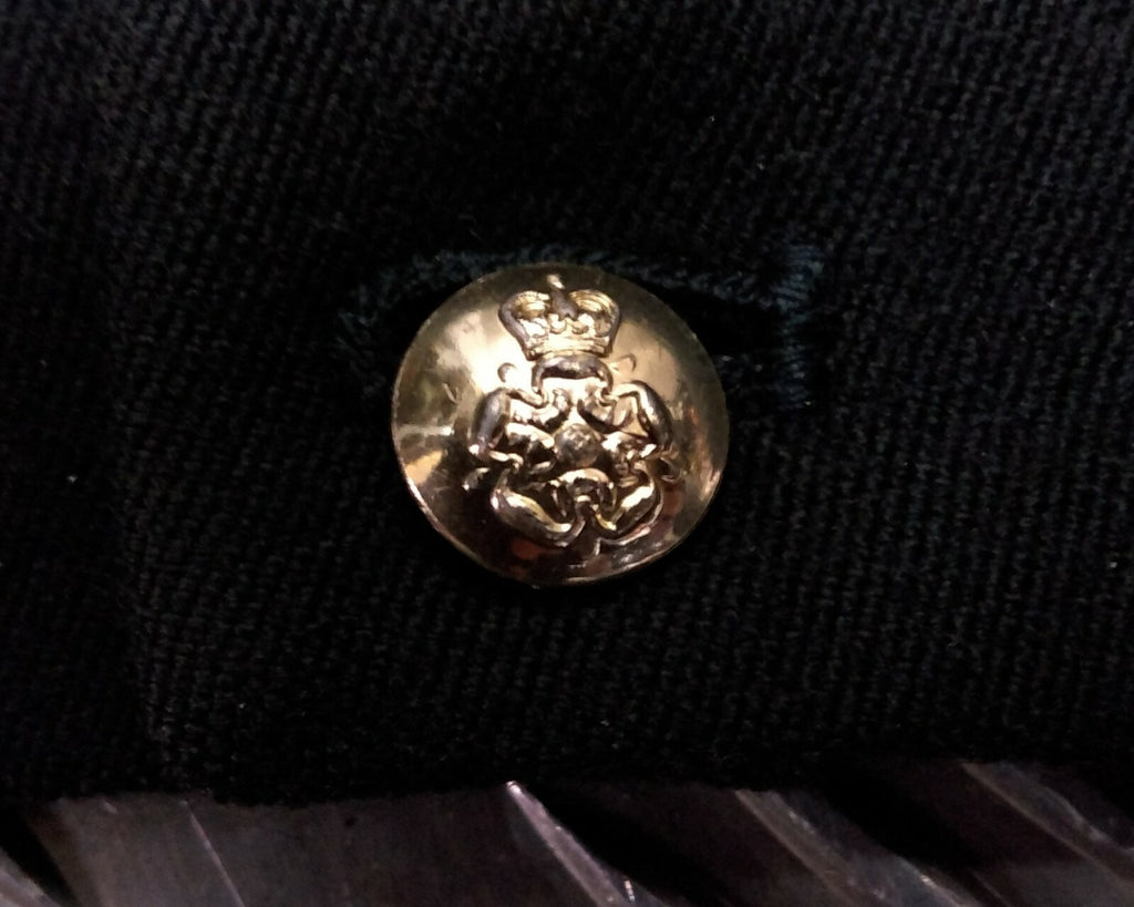 British Army Issue Green Mess Dress Waistcoat With Intelligence Corps Buttons