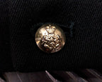 British Army Issue Green Mess Dress Waistcoat With Intelligence Corps Buttons
