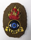 British Army Qualification Patch "Search" No1 Dress Serach operators course