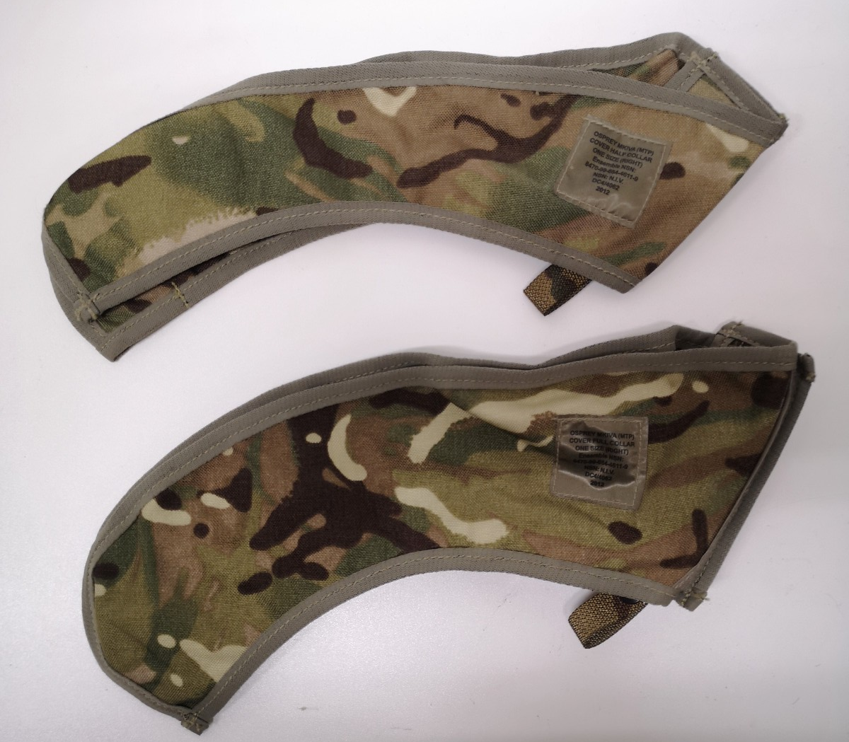 British Body Armour Vest set of Half and Full Collar MTP MK IVA OSPREY